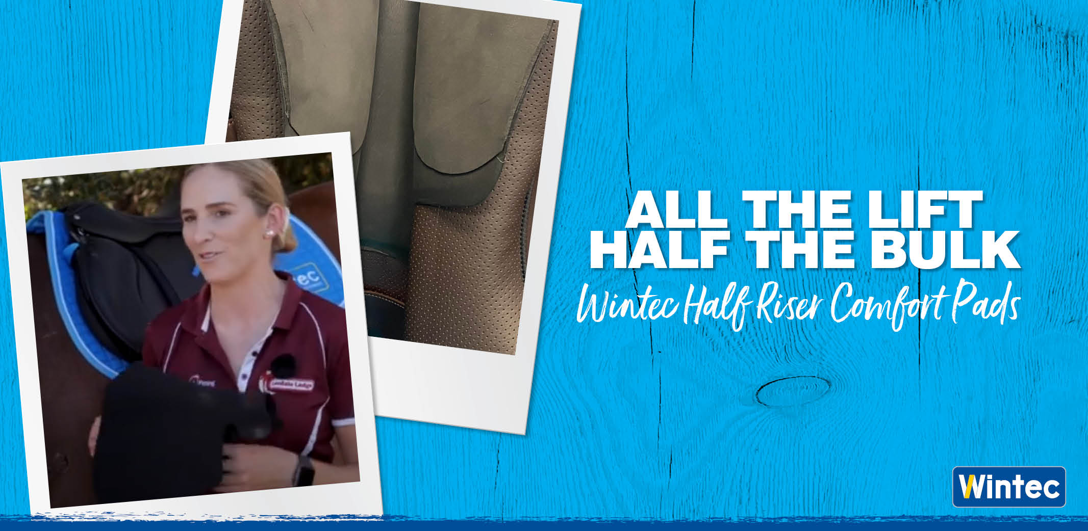 How to fit a Wintec Half Riser Comfort Pad – Wintec Saddles